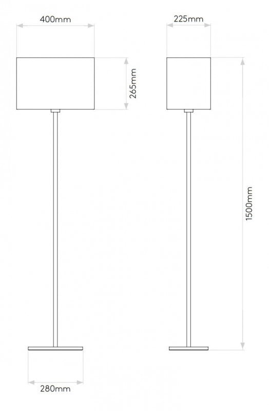 Specification image for Astro Park Lane Floor Lamp