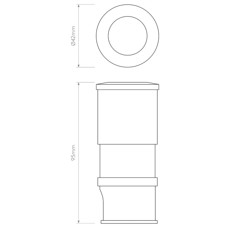 Specification Image for Astro Terra 42 LED Bathroom Light