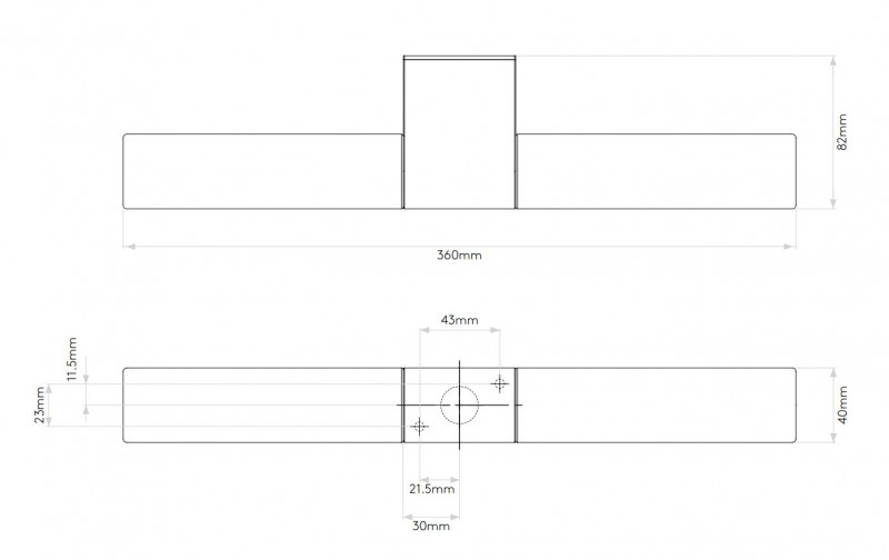 Specification image for Astro Padova Wall Light