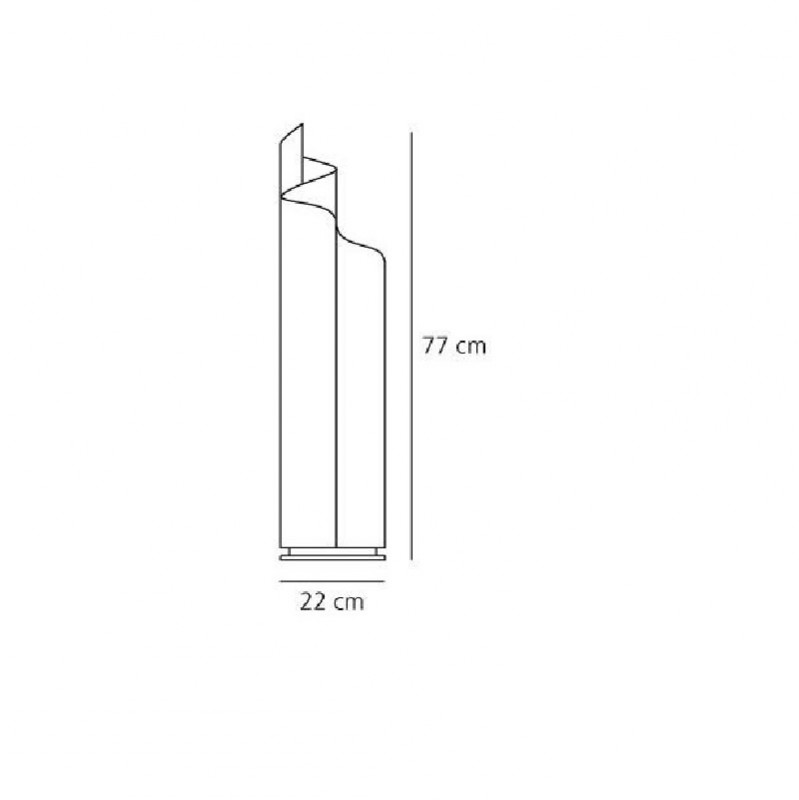 Specification image forArtemide Mezzachimera Table Lamp