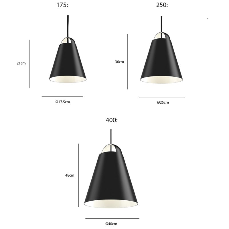 Specification Image for Louis Poulsen Above Pendant