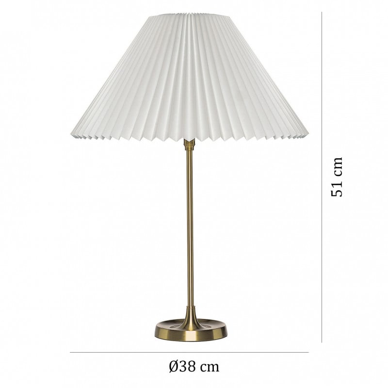 Specification image for Le Klint 307 Table Lamp