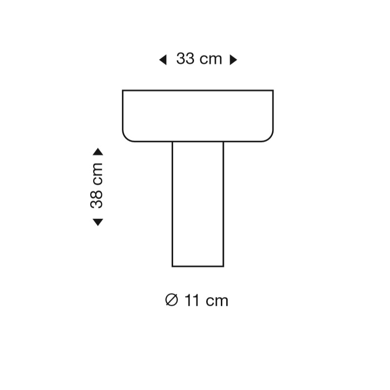 Secto Teelo 8020 Table Lamp Specification