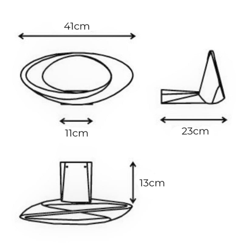 Specification Image for Artemide Cabildo LED Wall Light