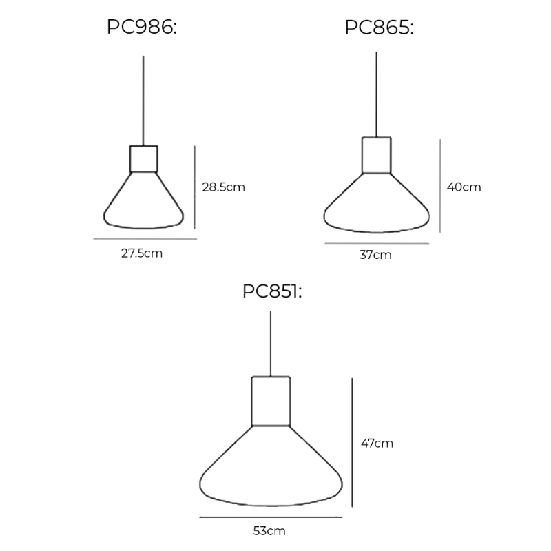 Specification Image for Brokis Muffins Suspension