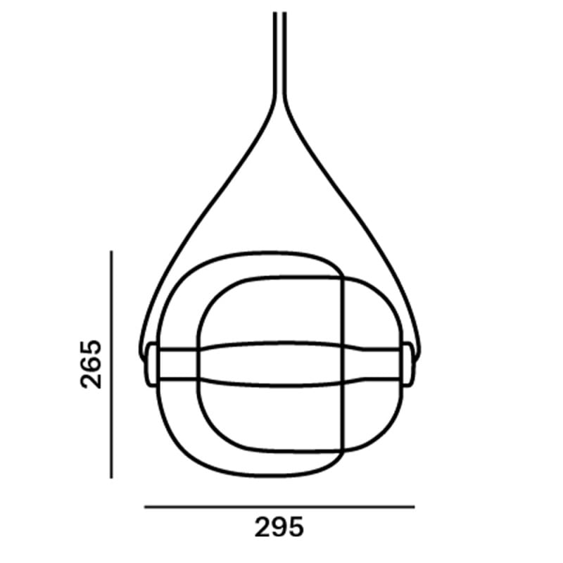 Specification Image for Brokis Capsula LED Pendant