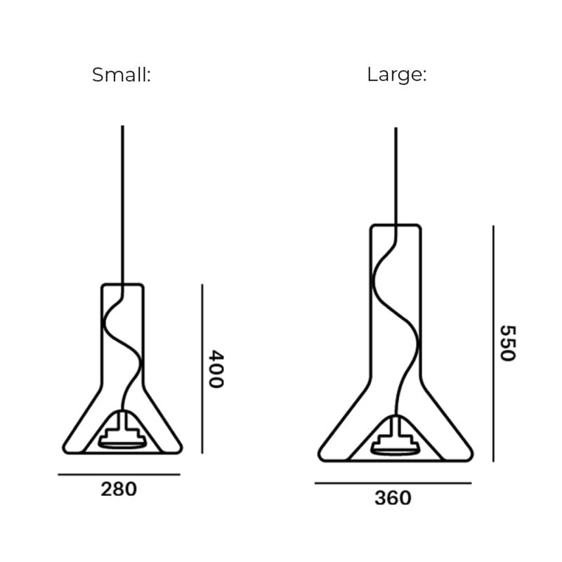 Specification Image for Brokis Whistle Pendant