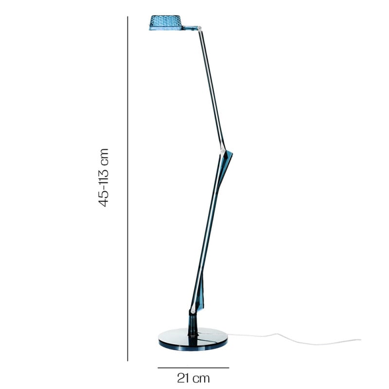 Specification Image for Kartell Aledin Dec LED Table Lamp