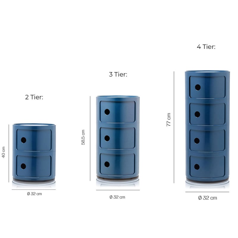 Specification Image for Kartell Componibili Storage Unit