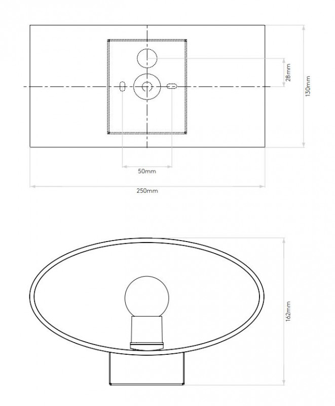 Specification image for Astro Tokyo Wall Light