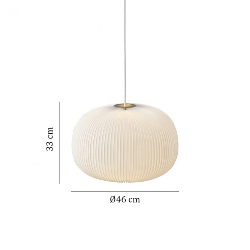 Specification image for Le Klint Lamella 1 Pendant Light