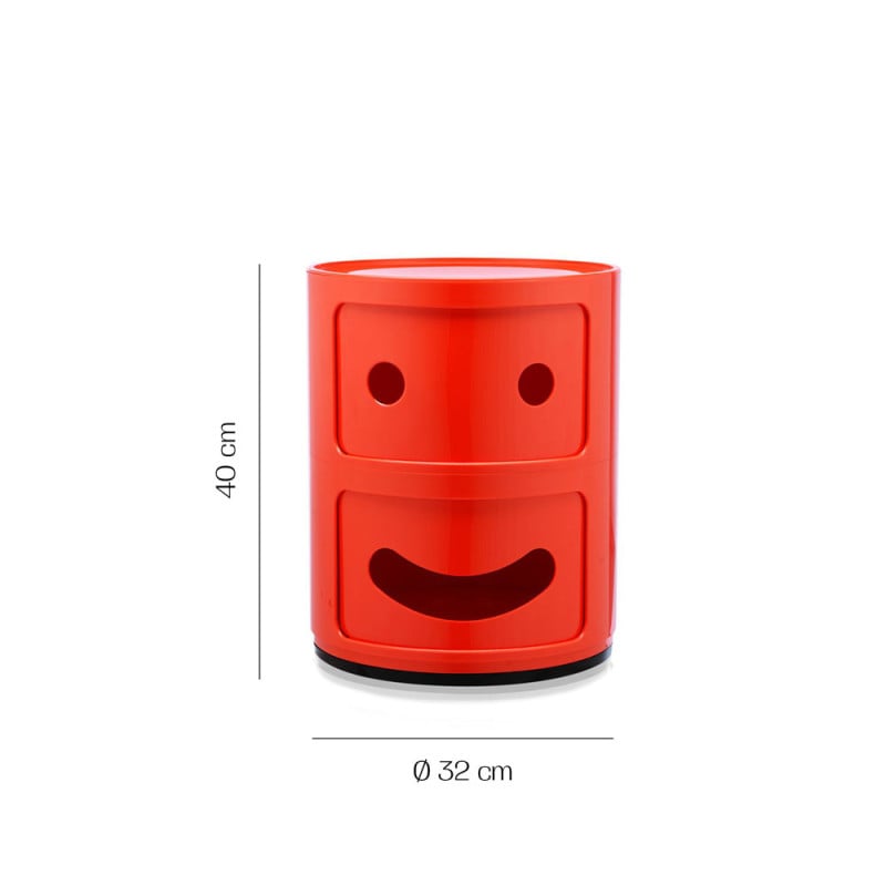 Specification Image for Kartell Componibili Smile Storage Unit