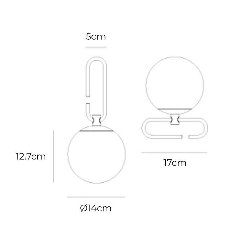 Specification Image for Artemide nh 1217 table lamp