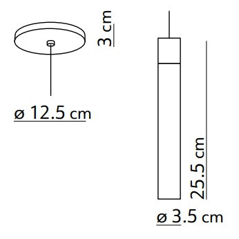 KDLN Minimal LED Suspension Light Specification