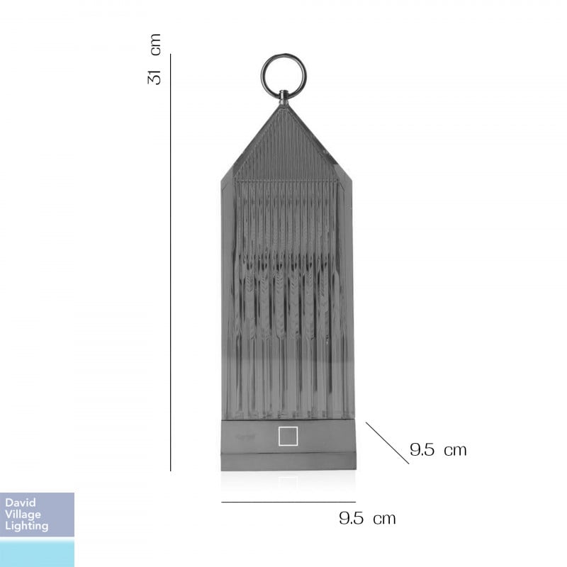 Specification image for Kartell Lantern LED Portable Table Lamp