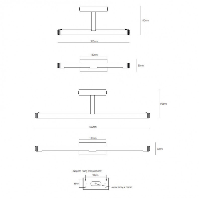 Original BTC Cooper Picture Light Specification