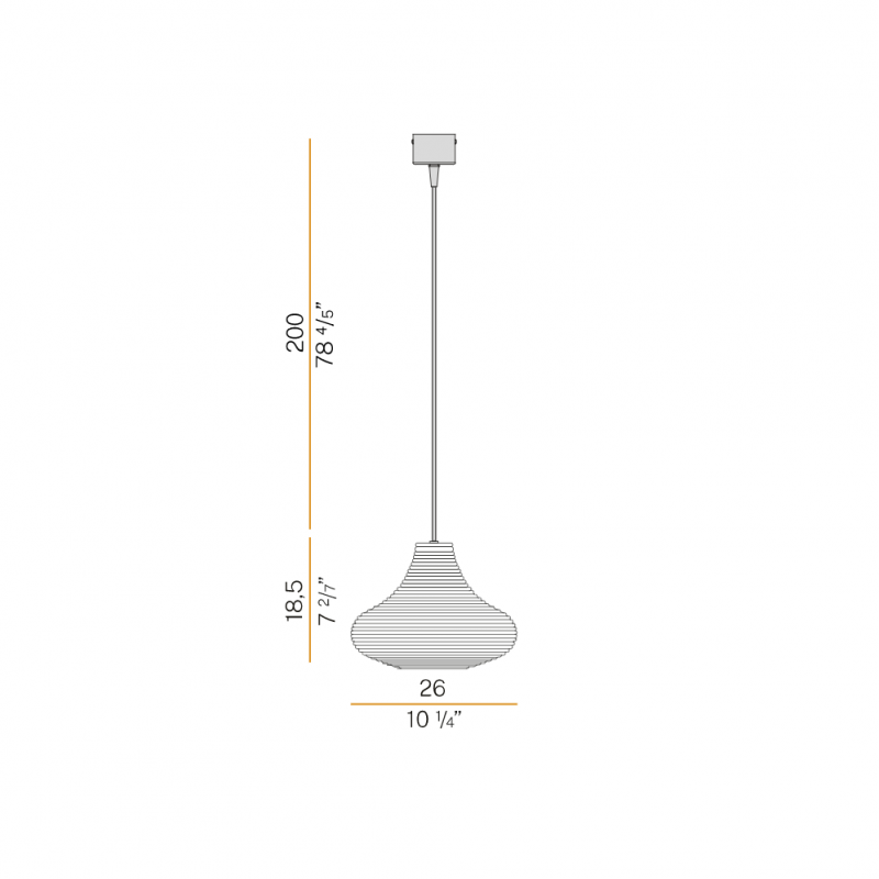 Specification image for Panzeri Emma Suspension