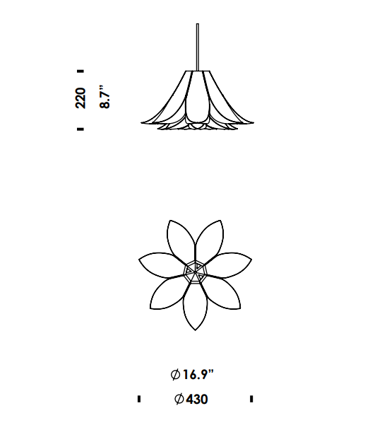 Specification Image for Normann Copenhagen Norm 06 Pendant