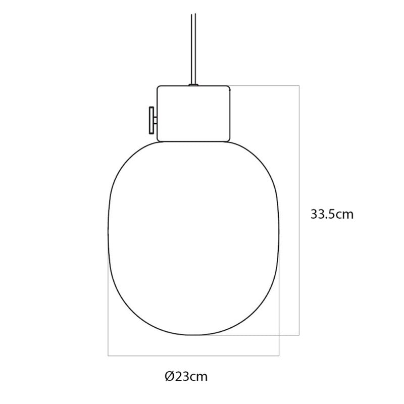 Specification image for Audo Copenhagen JWDA Pendant
