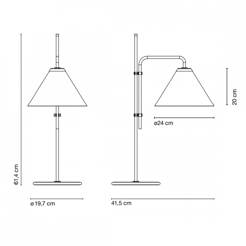 Marset Funiculi  Fabric Table Lamp