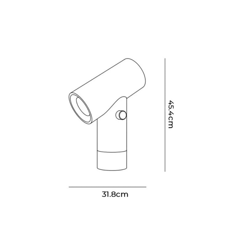 Specification image for Muuto Beam LED Table Lamp