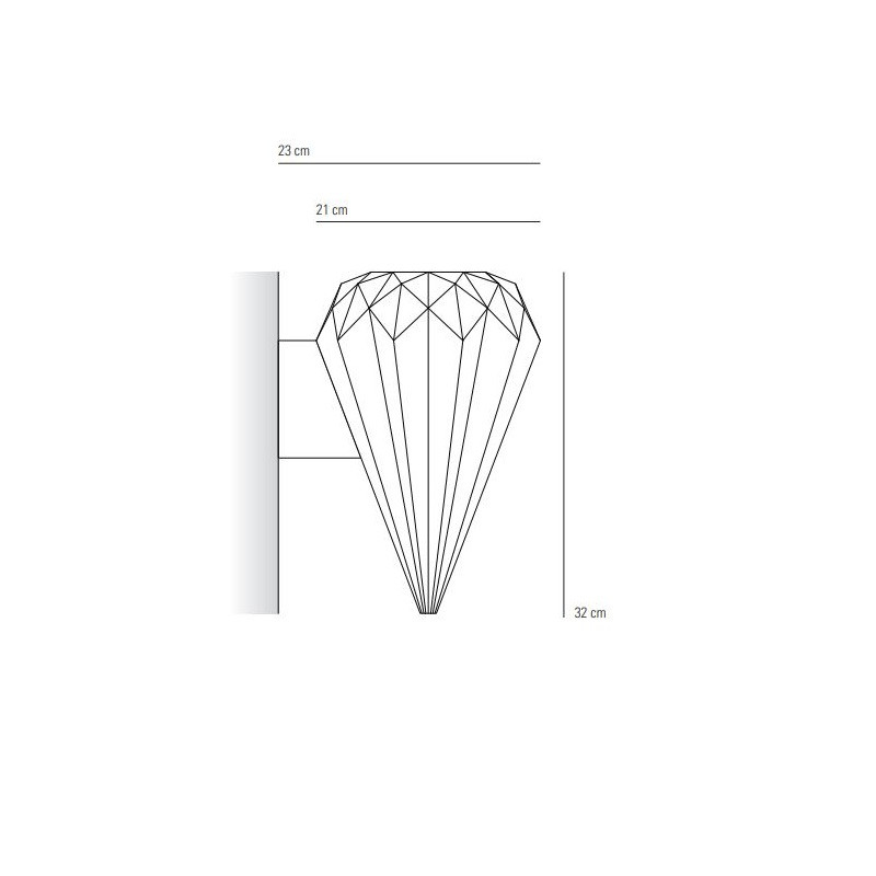Original BTC Hatton Wall Light Specification