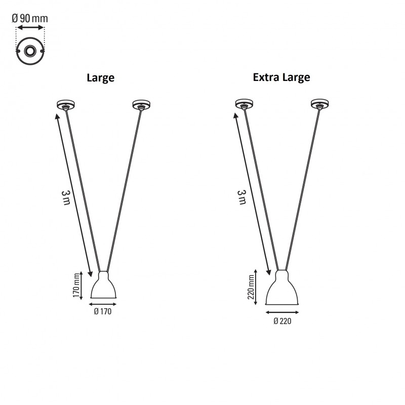 Specification image for DCW éditions Les Acrobates De Gras No. 323 Round