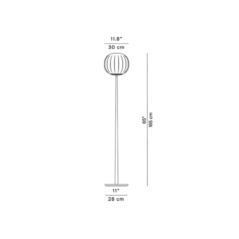 Specification Image for Luceplan Lita Floor Lamp