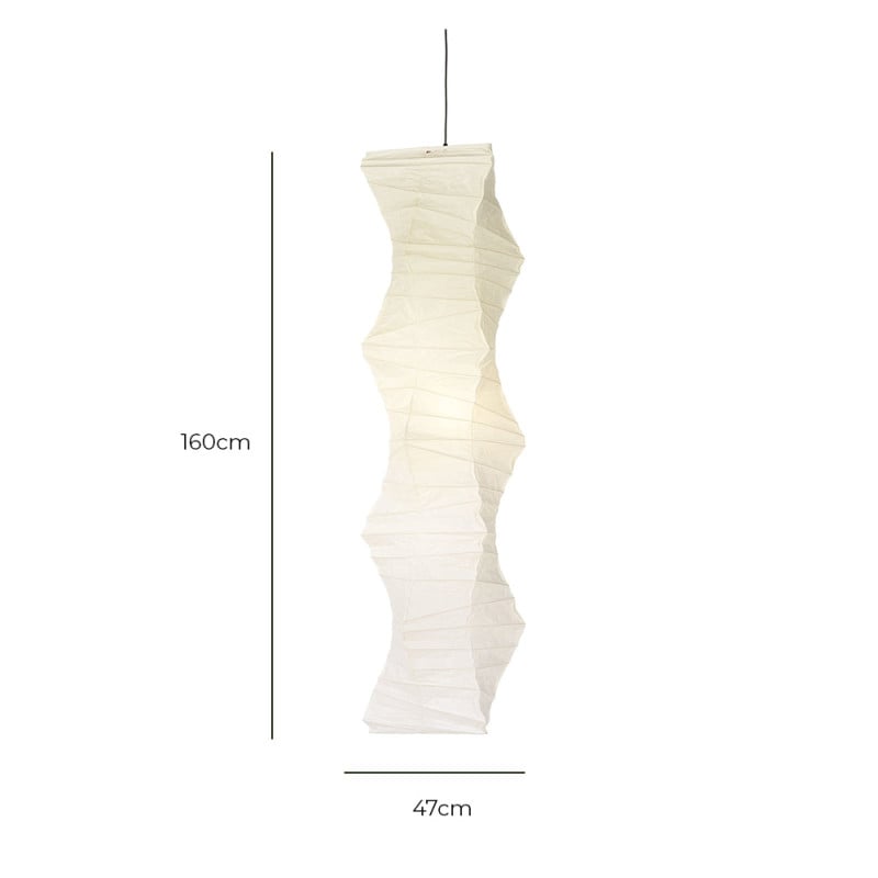 Specification Image for Vitra Akari 33N Pendant Light