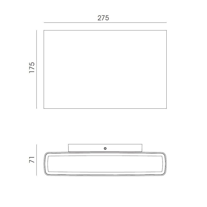 Specification image for Flos Climber 275 Up & Down Wall light