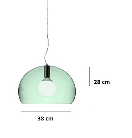 Specification image for Kartell Fly Small 38cm