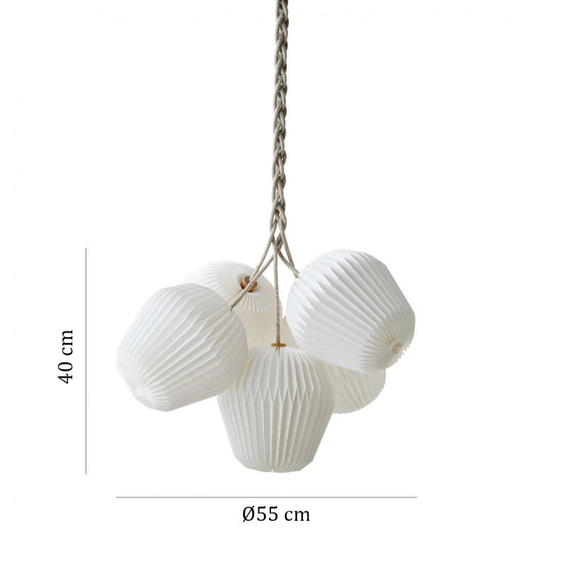 Specification Image for Le Klint The Bouquet 130M5 Chandelier