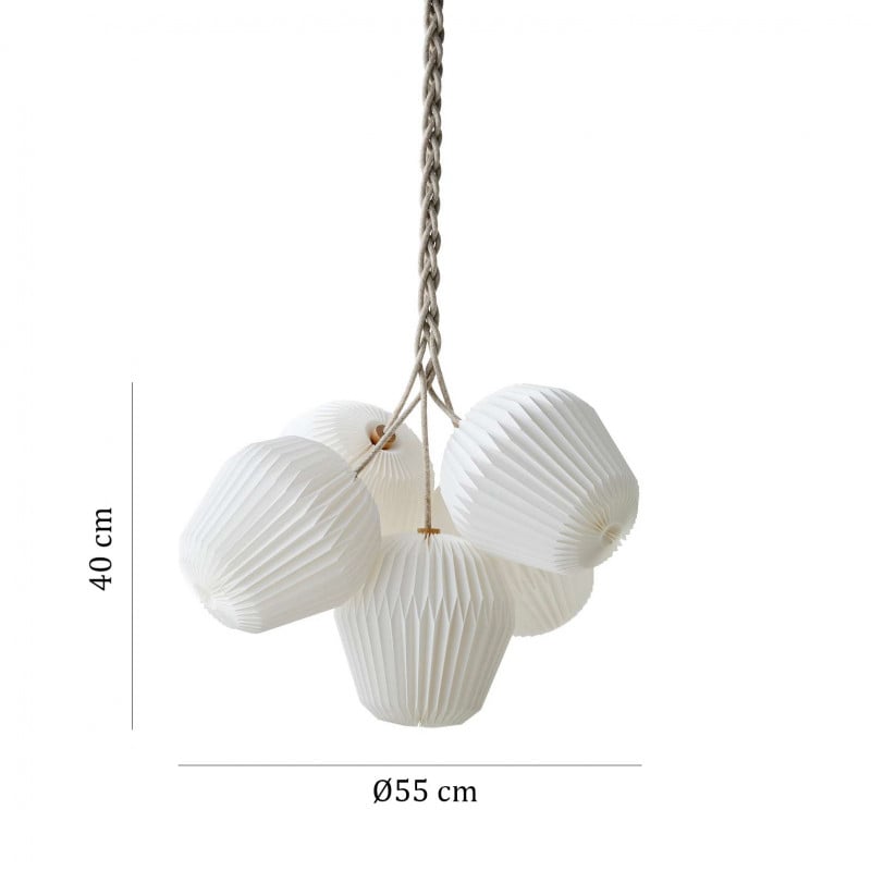 Specification image for Le Klint The Bouquet 130M5 Chandelier Light