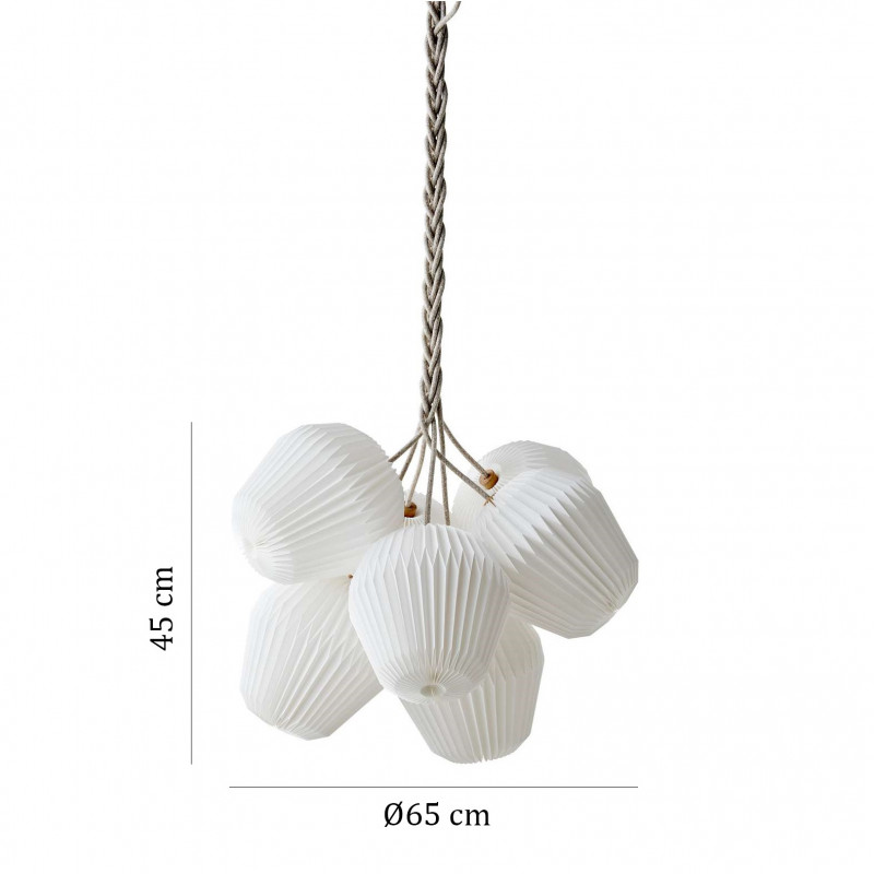 Specification image for Le Klint The Bouquet 130M7 Chandelier Light