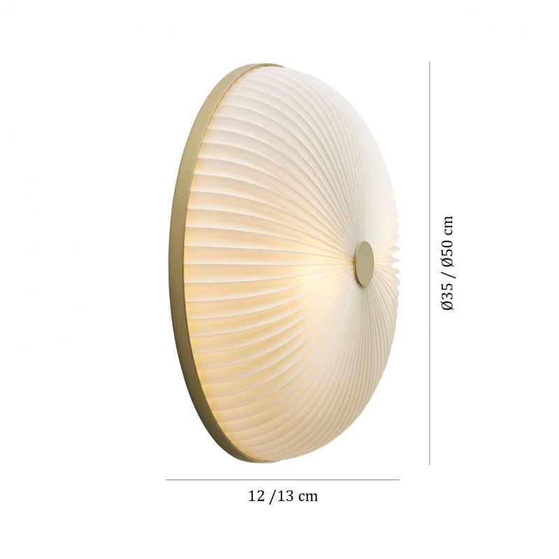 Specification image for Le Klint Lamella Plafond Ceiling/Wall Light