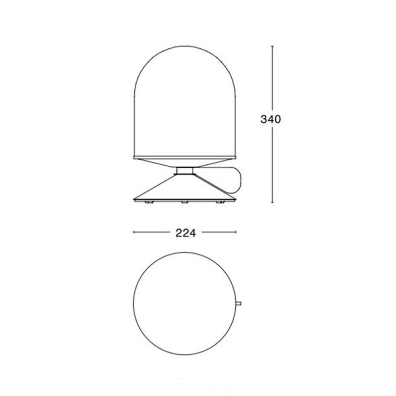 Specification Image for Vinge Table Lamp