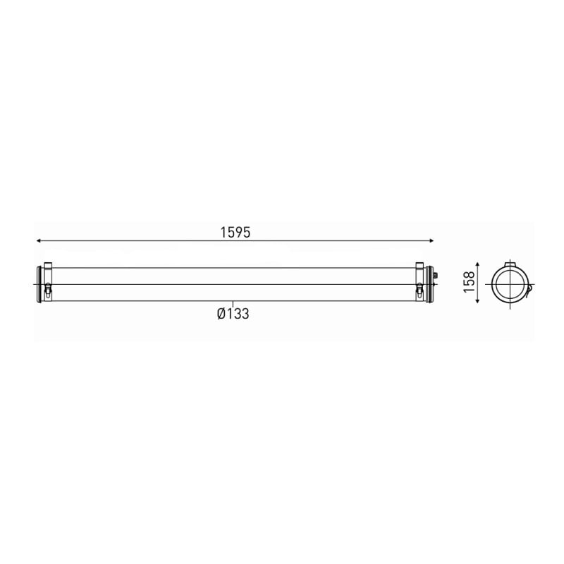 Specification Image for Sammode Studio Belleville LED Suspension/Wall Light