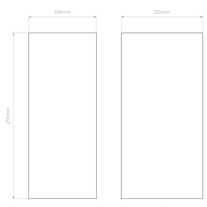 Specification Image for Astro Dunbar 255 LED Wall Light