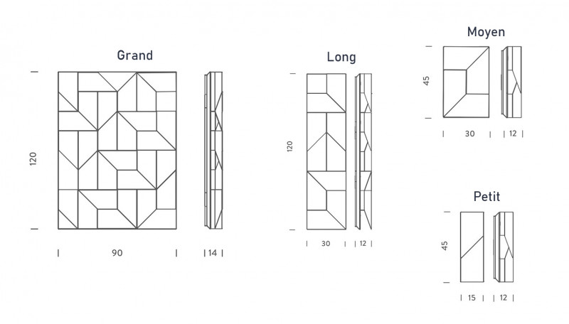 Specification image for Nemo Lighting Wall Shadows Wall Light