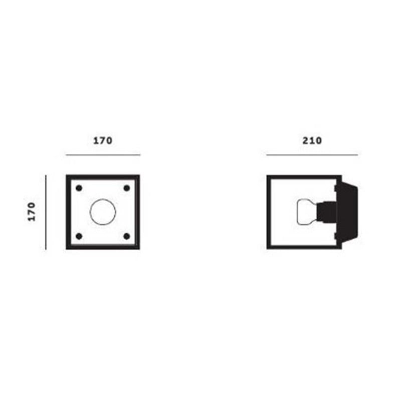 Specification Image for Buster + Punch Caged 1.0 Ceiling/Wall Light