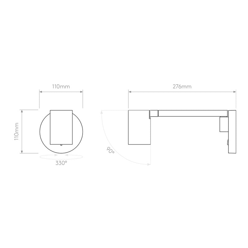 Astro Ascoli Swing Wall Light