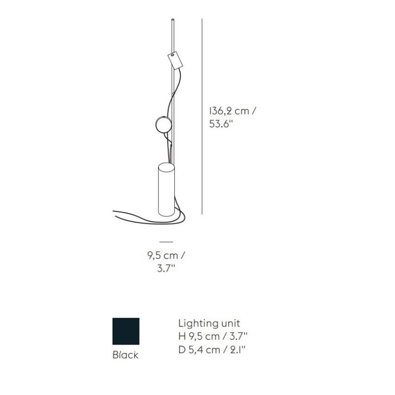 Muuto Post Floor Lamp Specification