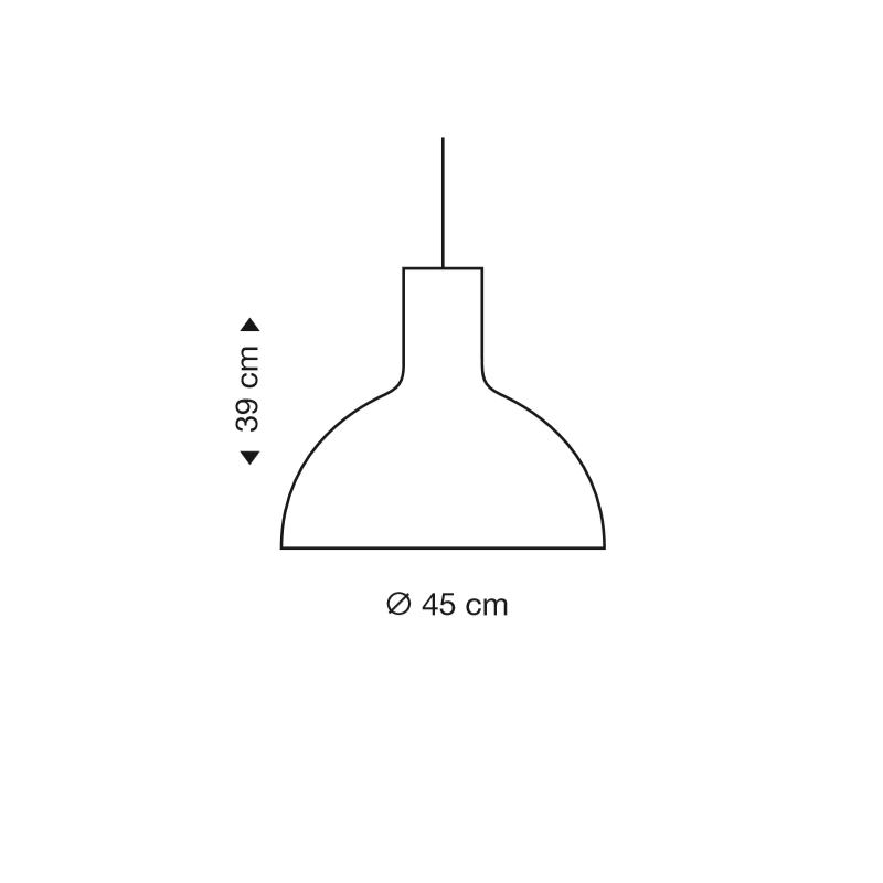 Secto Victo Small 4251 Pendant Light Specification