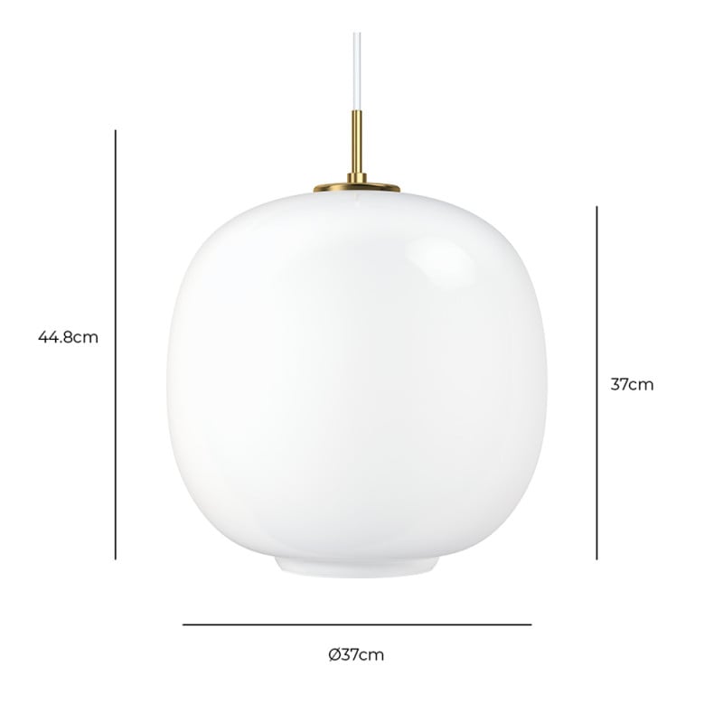 Specification Image for Louis Poulsen VL45 Radiohus LED Pendant