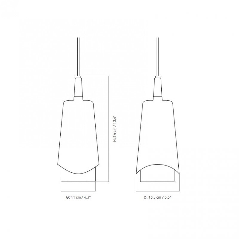 Specification image for Audo Copenhagen Umanoff Pendant