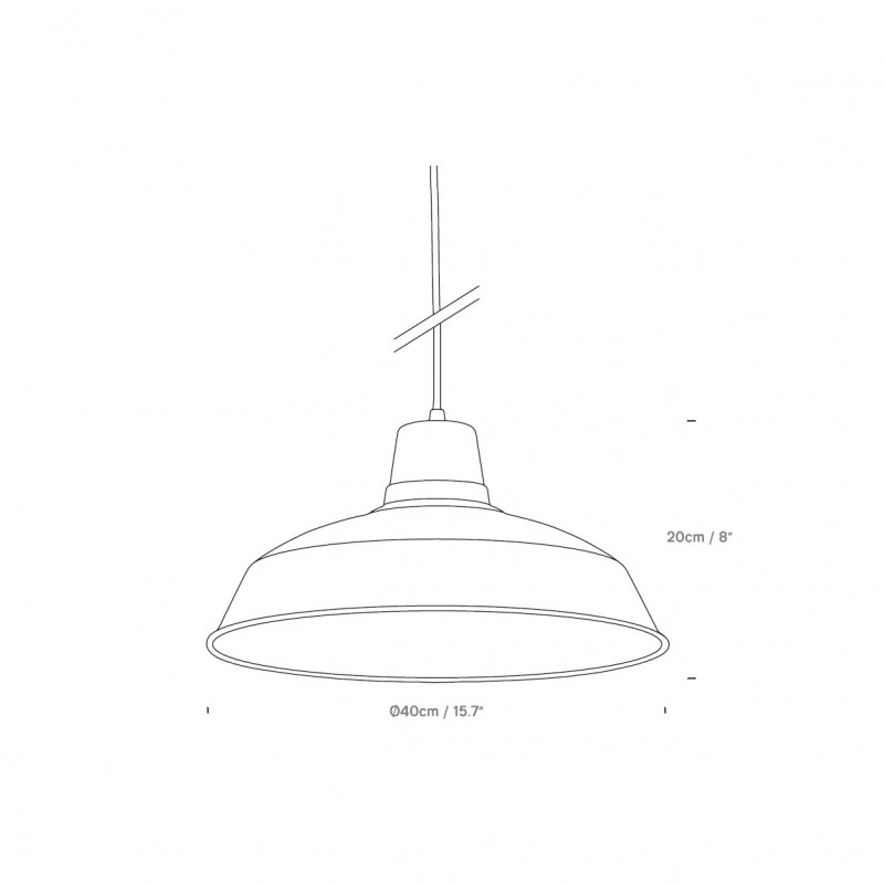 Specification image for Innermost Foundry Pendant