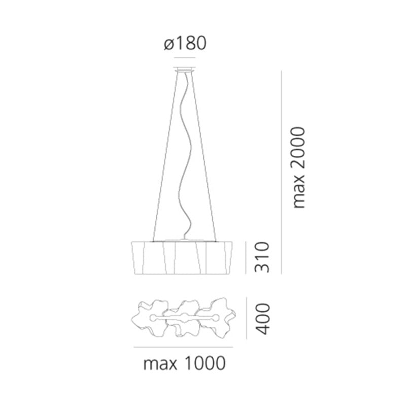 Specification Image for Artemide Logico Suspension 3 In Linea