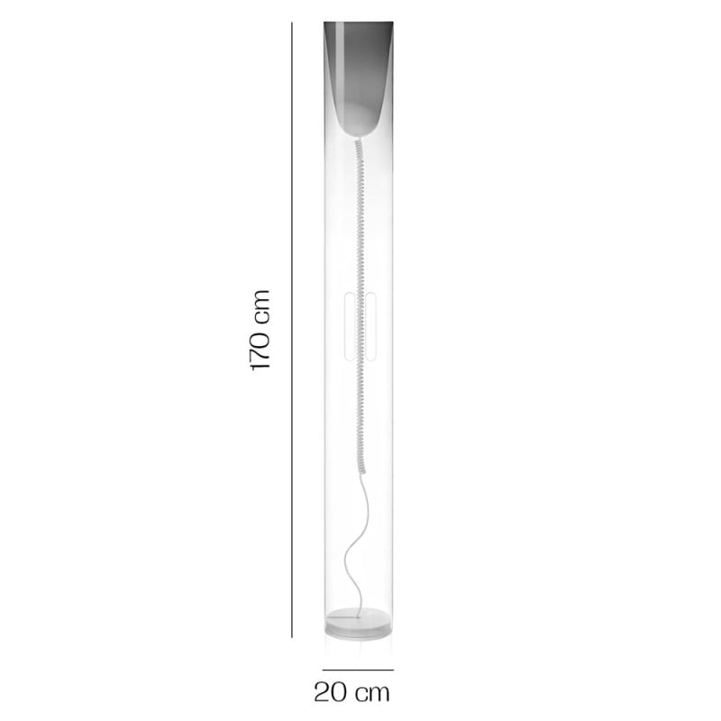 Specification Image for Kartell Toobe Floor Lamp