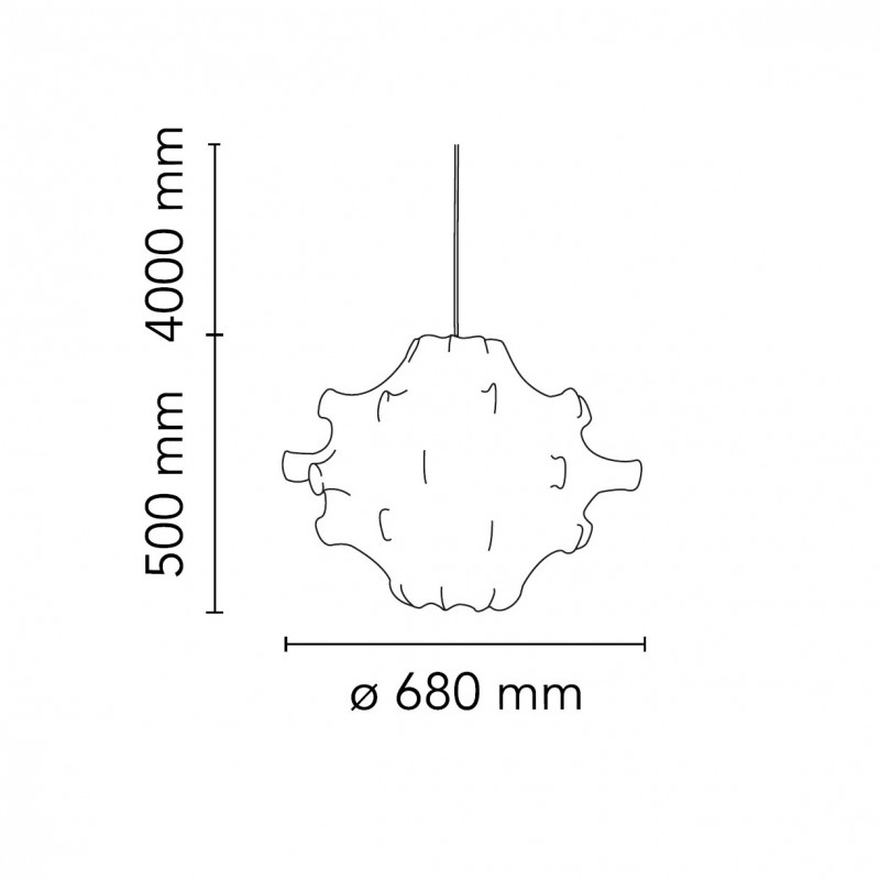 Specification image for Flos Taraxacum 1 Pendant