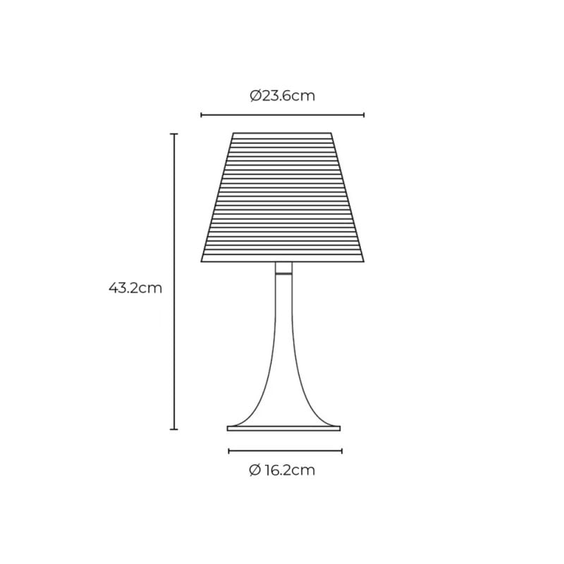 Specification Image for Flos Miss K Table Lamp